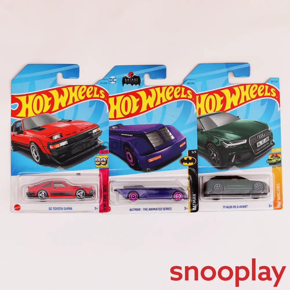 Hot Wheels Car Set of 6 [HW 52]