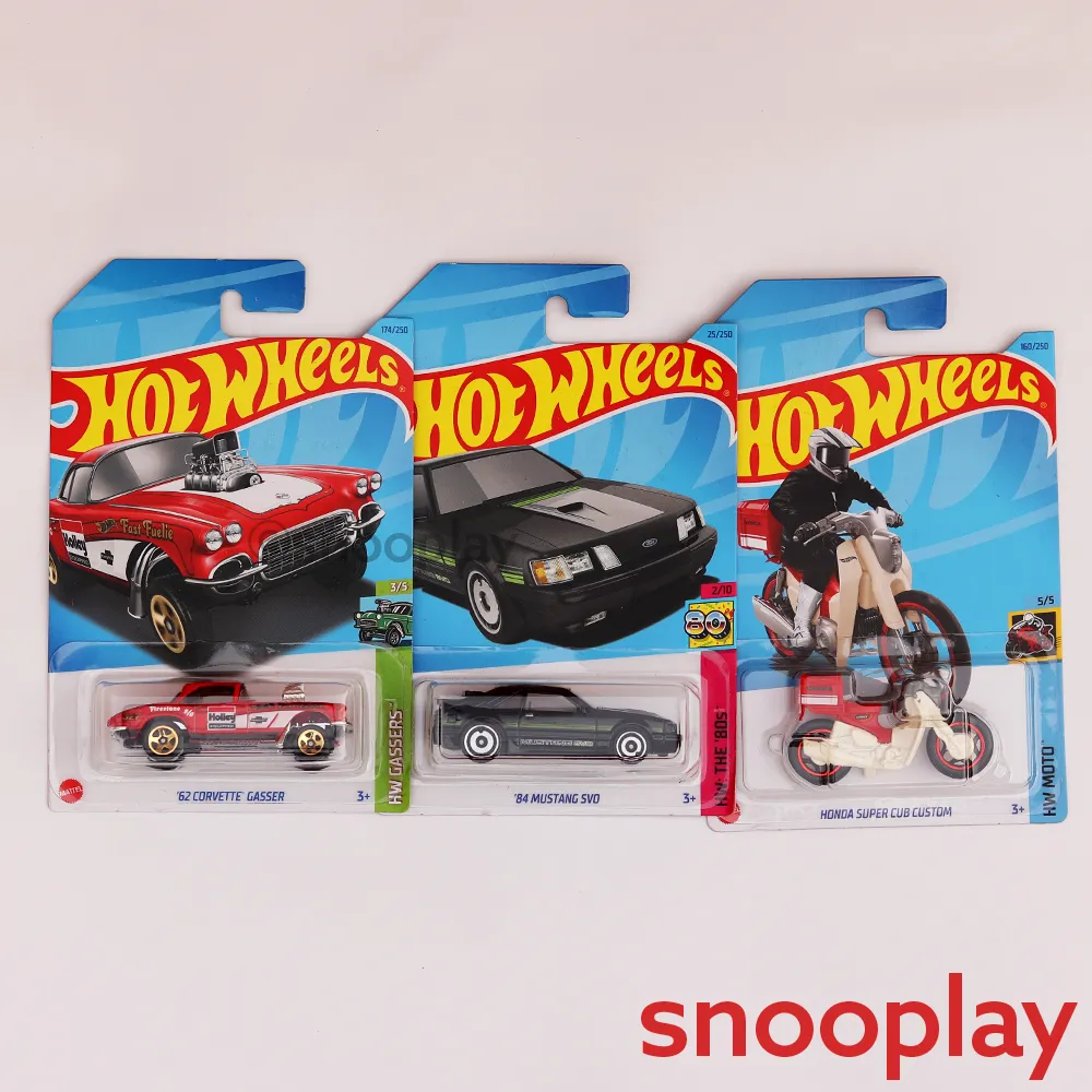 Hot Wheels Car Set of 6 [HW 52]