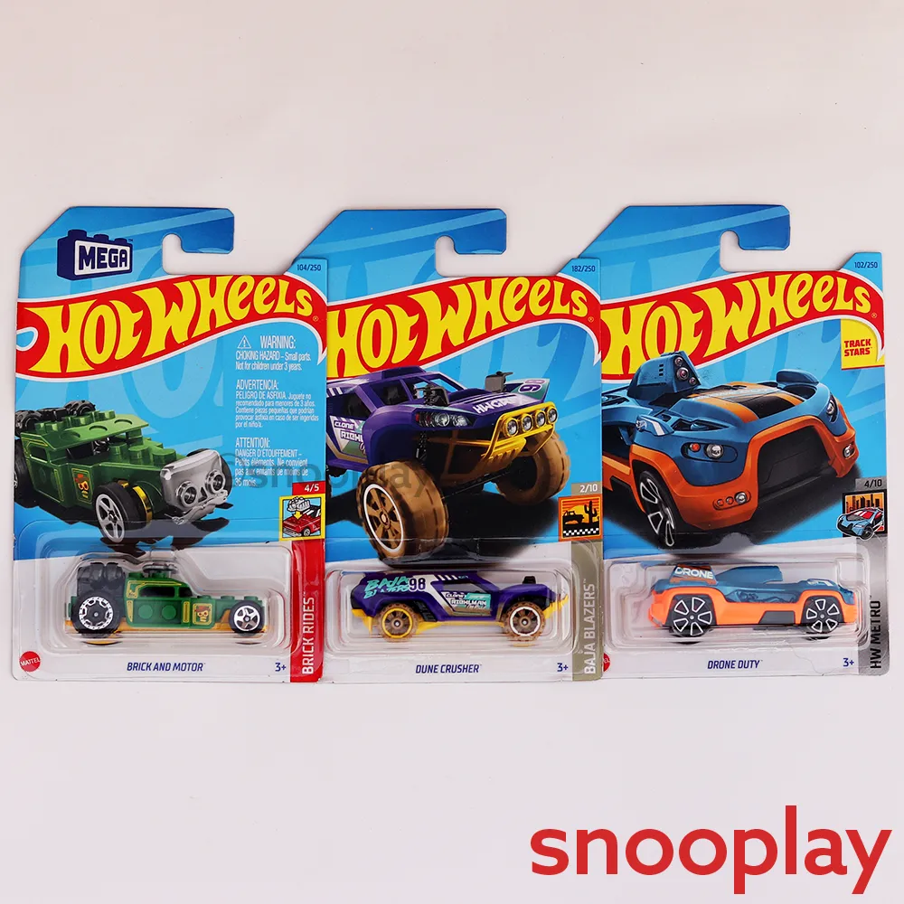 Hot Wheels Car Set of 6 [HW 58]