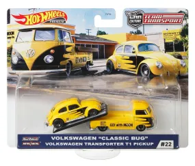 Hot Wheels Volkswagen Classic Bug 1:64 Scale Premium Collector Vehicle