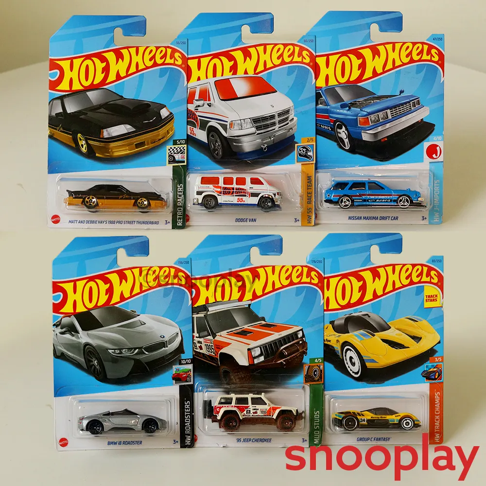 Hotwheels Car set of 6 [HW17]