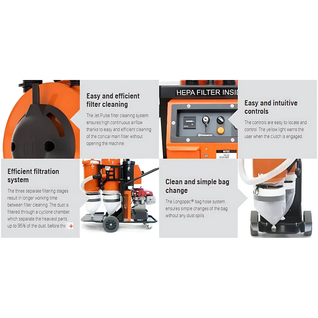 Husqvarna T 4000 Vacuum