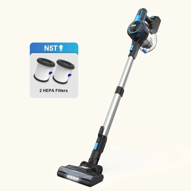 INSE N5T Cordless Vacuum 145w 12kpa Suction Power 6 in 1 Stick Vacuum