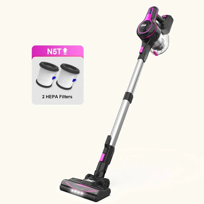 INSE N5T Cordless Vacuum 145w 12kpa Suction Power 6 in 1 Stick Vacuum