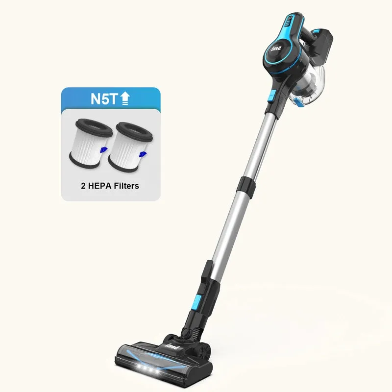 INSE N5T Cordless Vacuum 145w 12kpa Suction Power 6 in 1 Stick Vacuum