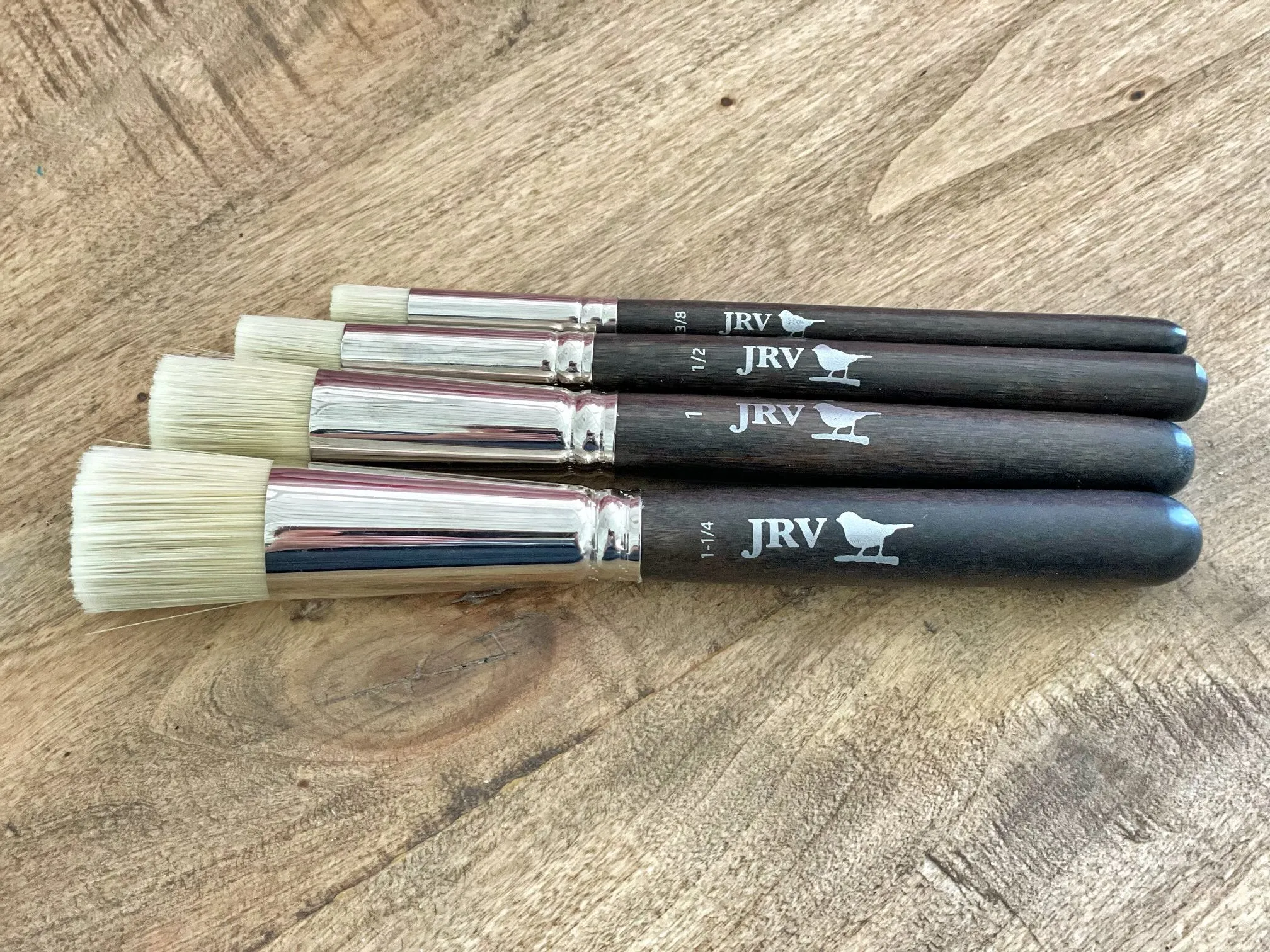 JRV Stencil Brushes (4 different sizes)