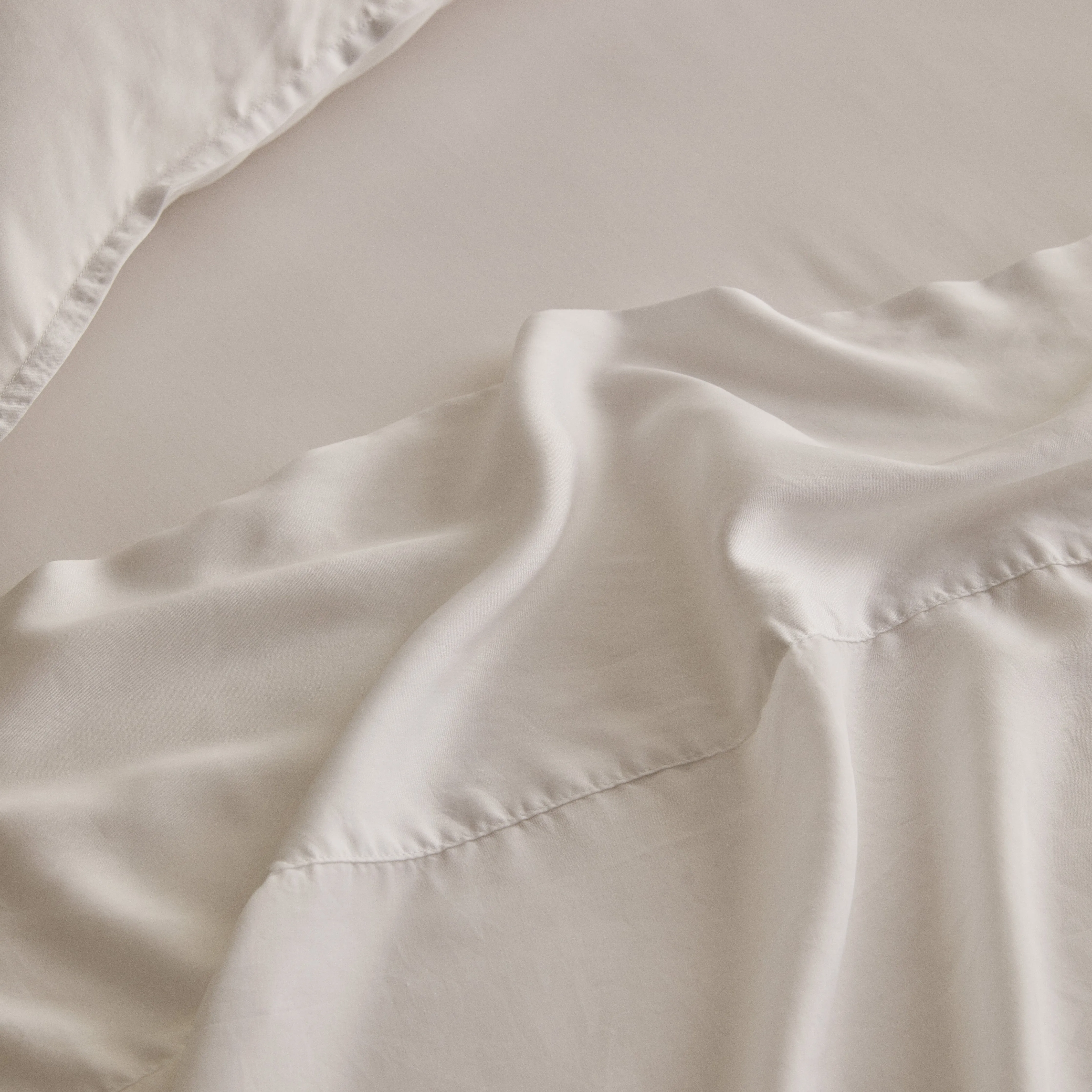 Kane Bamboo - White Flat Sheet