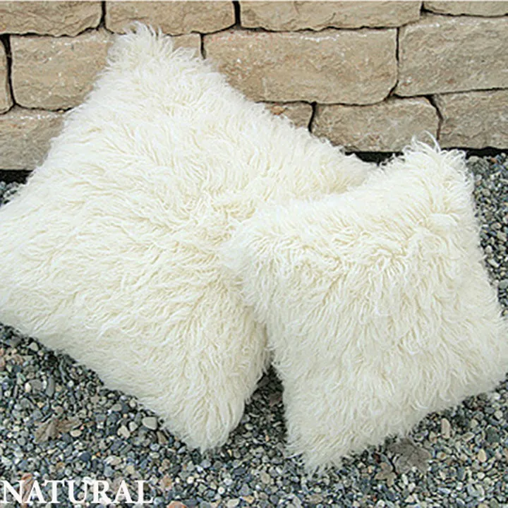 LARGE FLOKATI WOOL FLOOR PILLOW | 30" x 30" SIZE