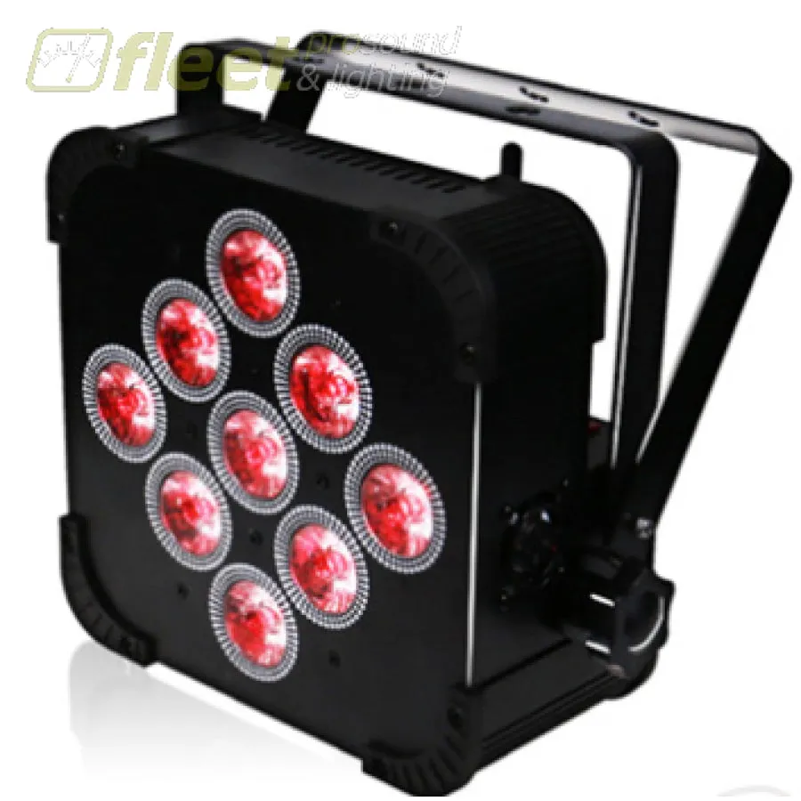 LED Battery Operated Par With WiFi and IR Remote - VL-3119-CR - Black **RENTAL ITEM**