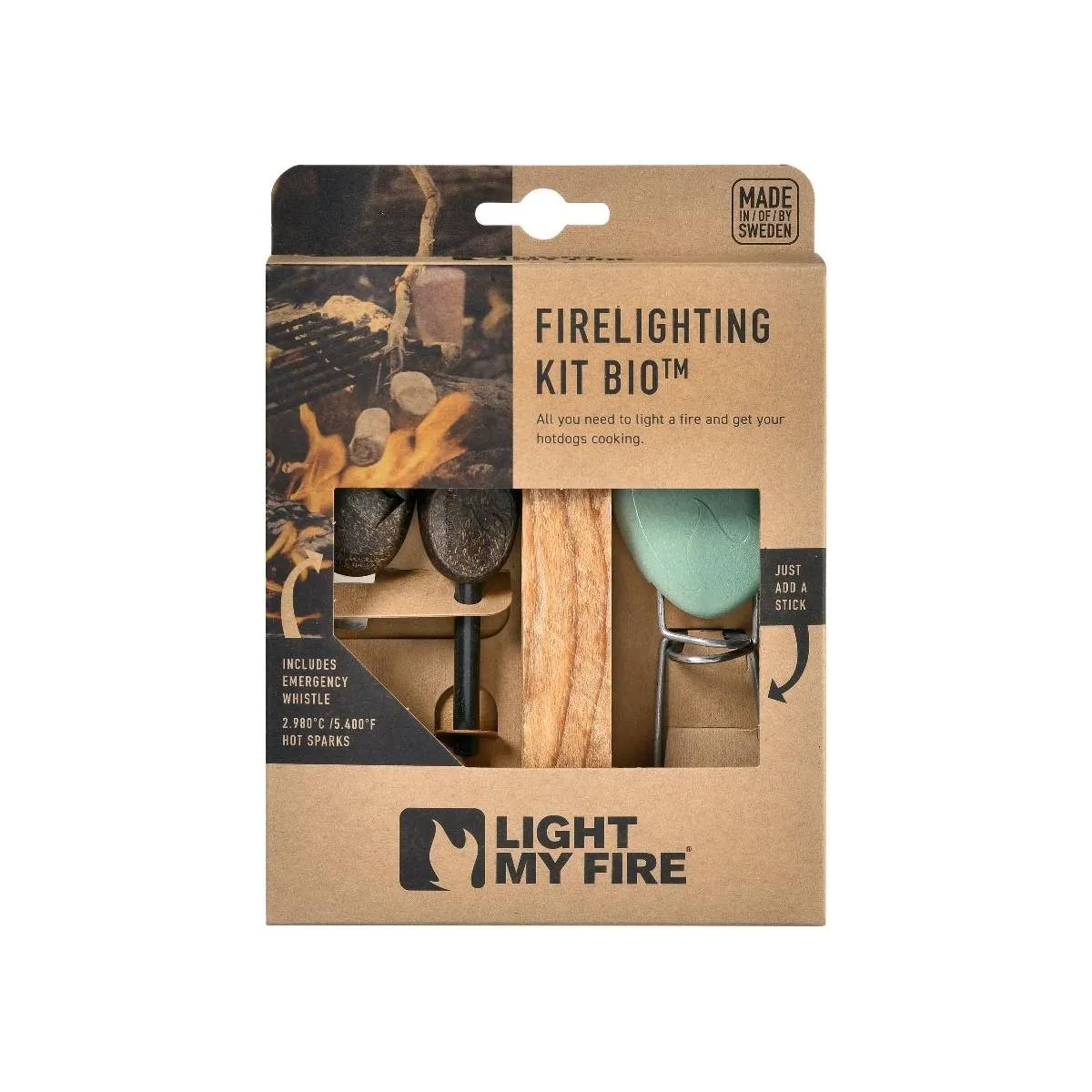 Light My Fire FireLighting Kit BIO 3pcs Hazy Blue/Rusty Orange