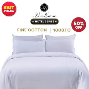 Linen Culture Hotel Series Fine Cotton - Pure White