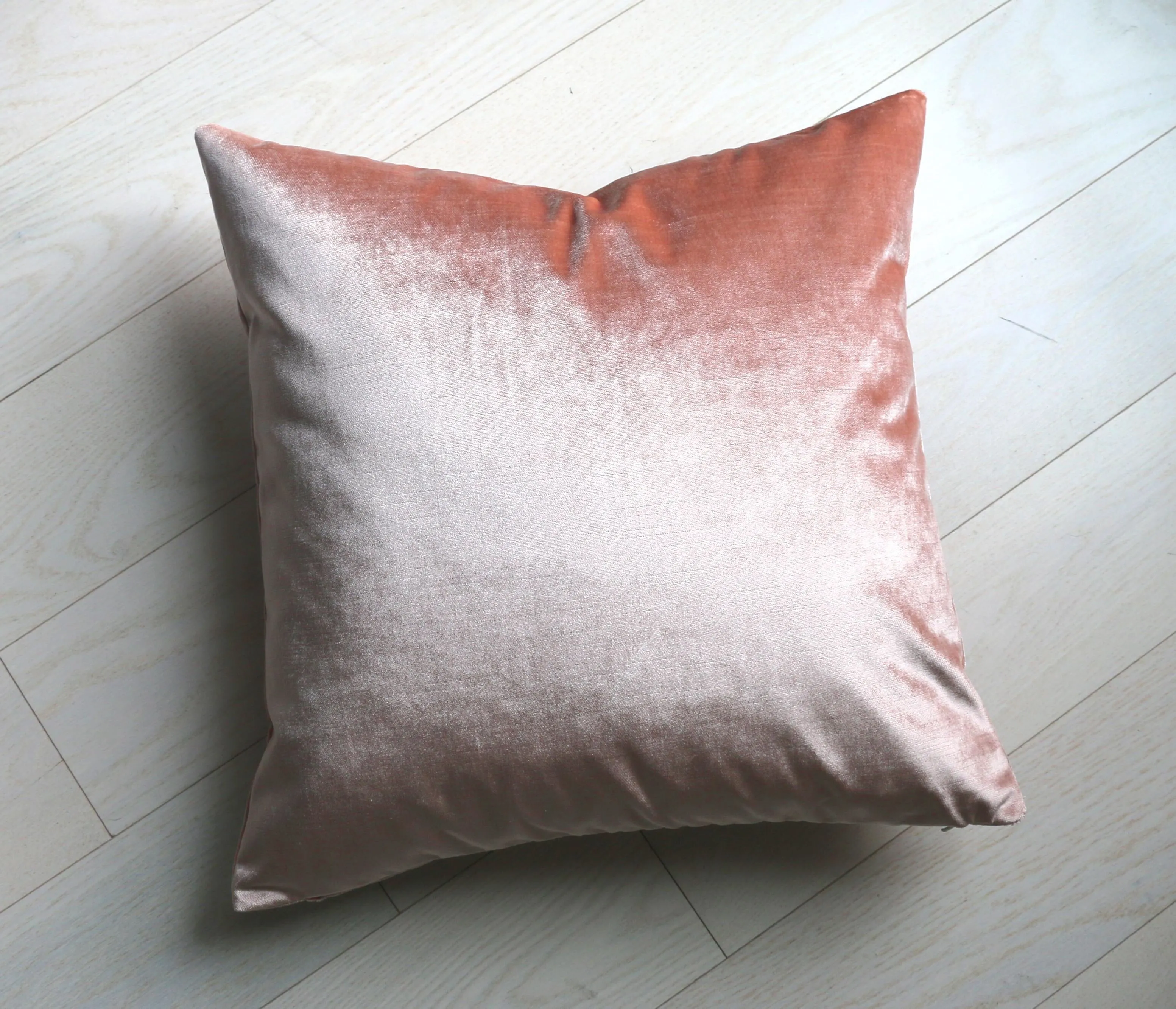 Mare: A Blush Velvet Pillow Cover