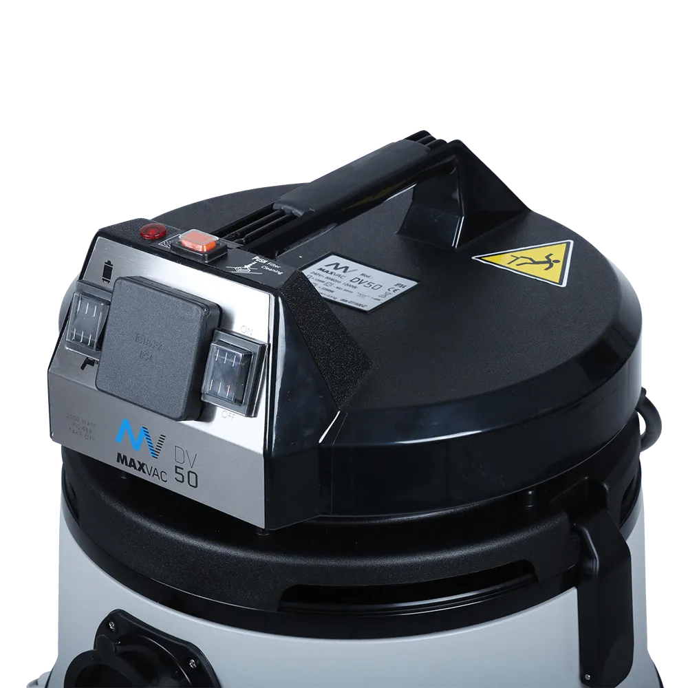 MAXVAC 50L M-Class Vacuum with Manual Filter Clean, Complete Accessories Set