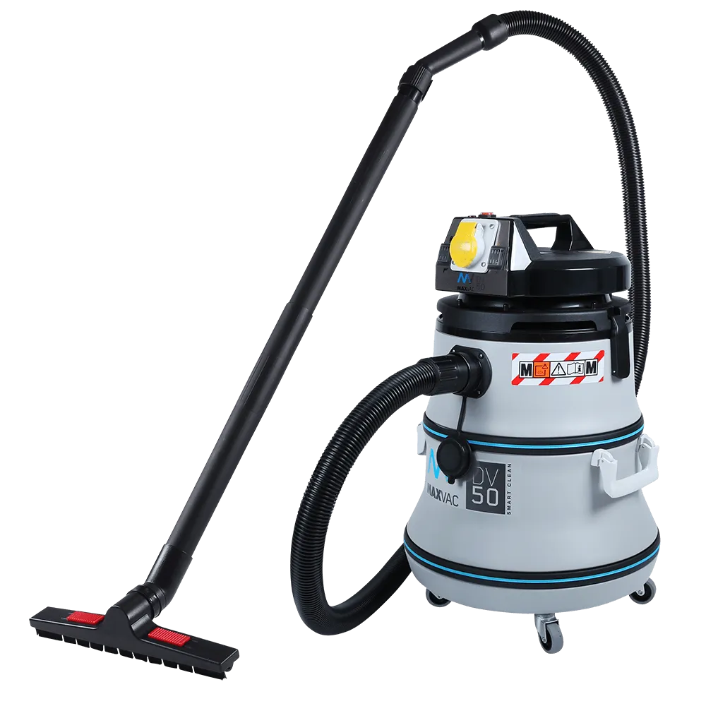 MAXVAC 50L M-Class Vacuum with Manual Filter Clean, Complete Accessories Set