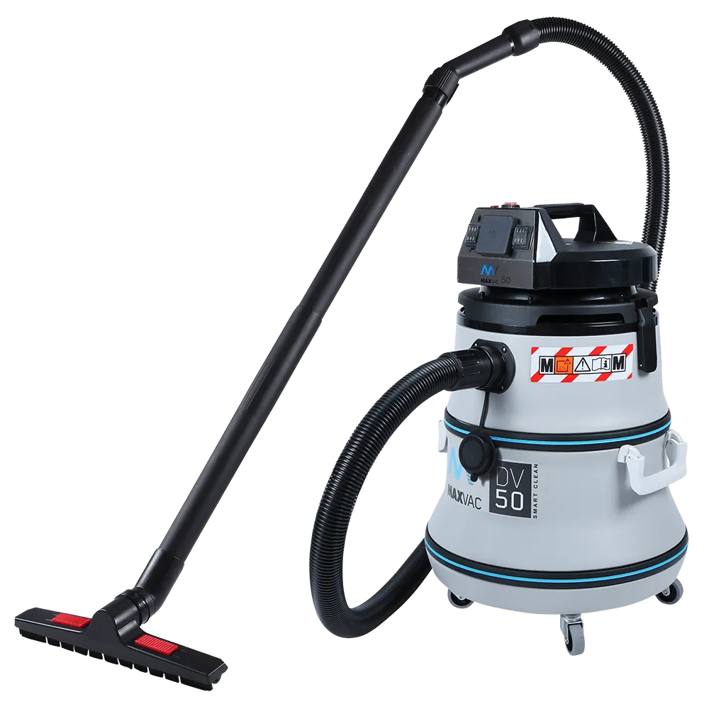 MAXVAC 50L M-Class Vacuum with Manual Filter Clean, Complete Accessories Set