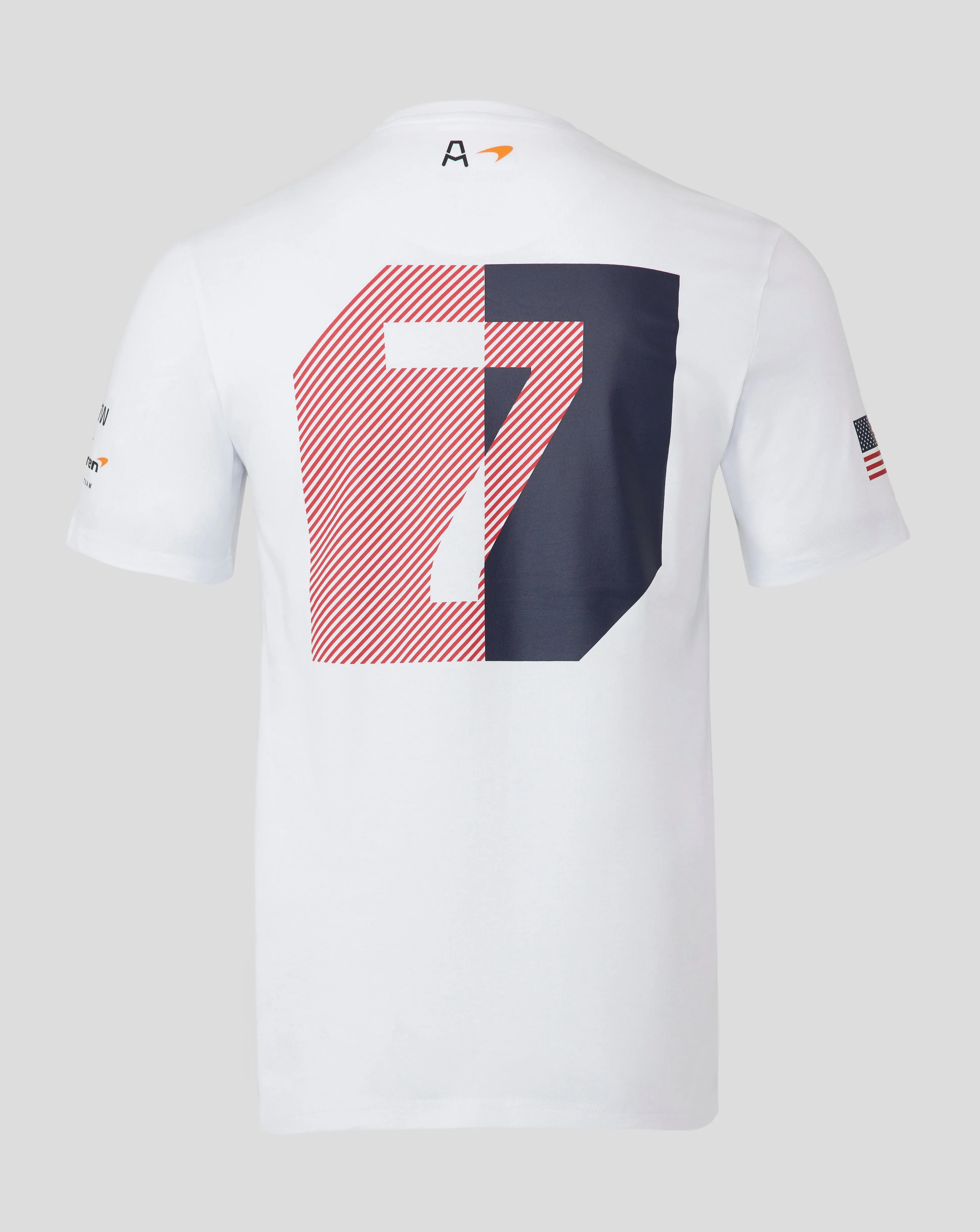 McLaren Indy Car Men's Alexander Rossi #7 T-Shirt - White