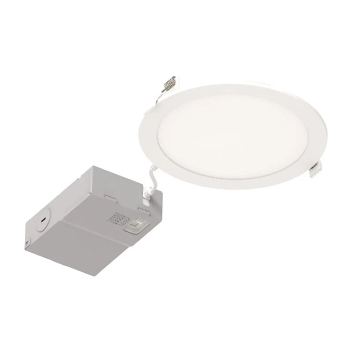 Microdisk 6 inch Canless LED Recessed Light, 800 Lumens, Selectable 2700K to 5000K, 120V