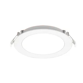 Microdisk 6 inch Canless LED Recessed Light, 800 Lumens, Selectable 2700K to 5000K, 120V