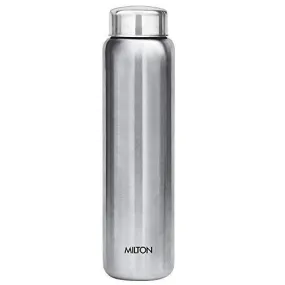 Milton Aqua 1000 Stainless Steel Water Bottle, 930 ml, Silver