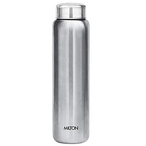 Milton Aqua 1000 Stainless Steel Water Bottle, 930 ml, Silver