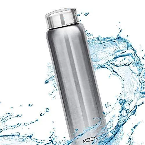 Milton Aqua 1000 Stainless Steel Water Bottle, 930 ml, Silver