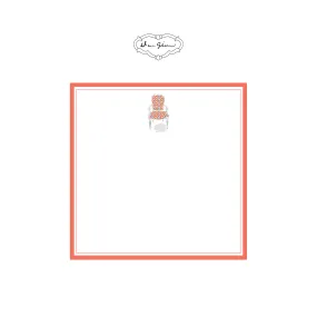 Nance Chair Notepad-Coral