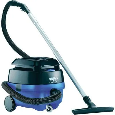 Nilfisk GD910 and Saltix 3 Commercial Vacuum Cleaner Base Container Complete With Clips And Wheels