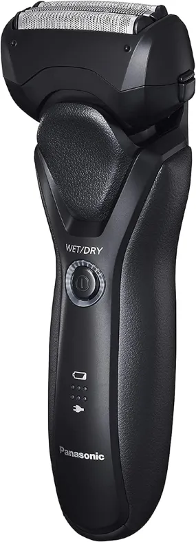 Panasonic ES-RT37 Wet & Dry Rechargeable Electric 3-Blade Shaver for Men (100-240V)