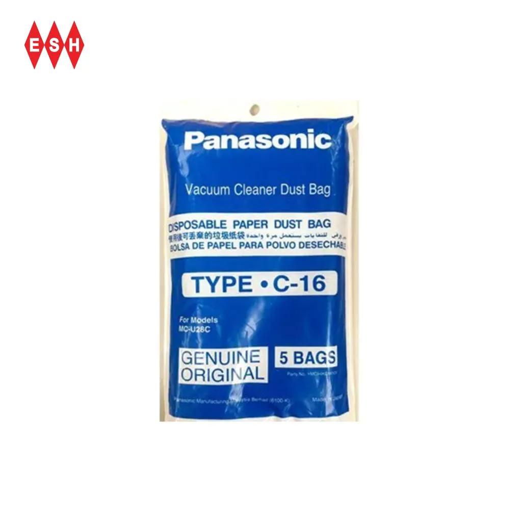 Panasonic Type C-16 Vacuum Cleaner Dust Bags (5PCS)