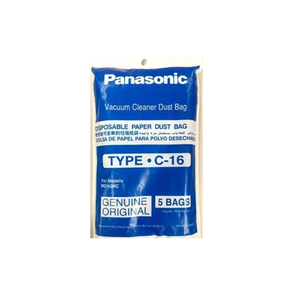 Panasonic Type C-16 Vacuum Cleaner Dust Bags (5PCS)