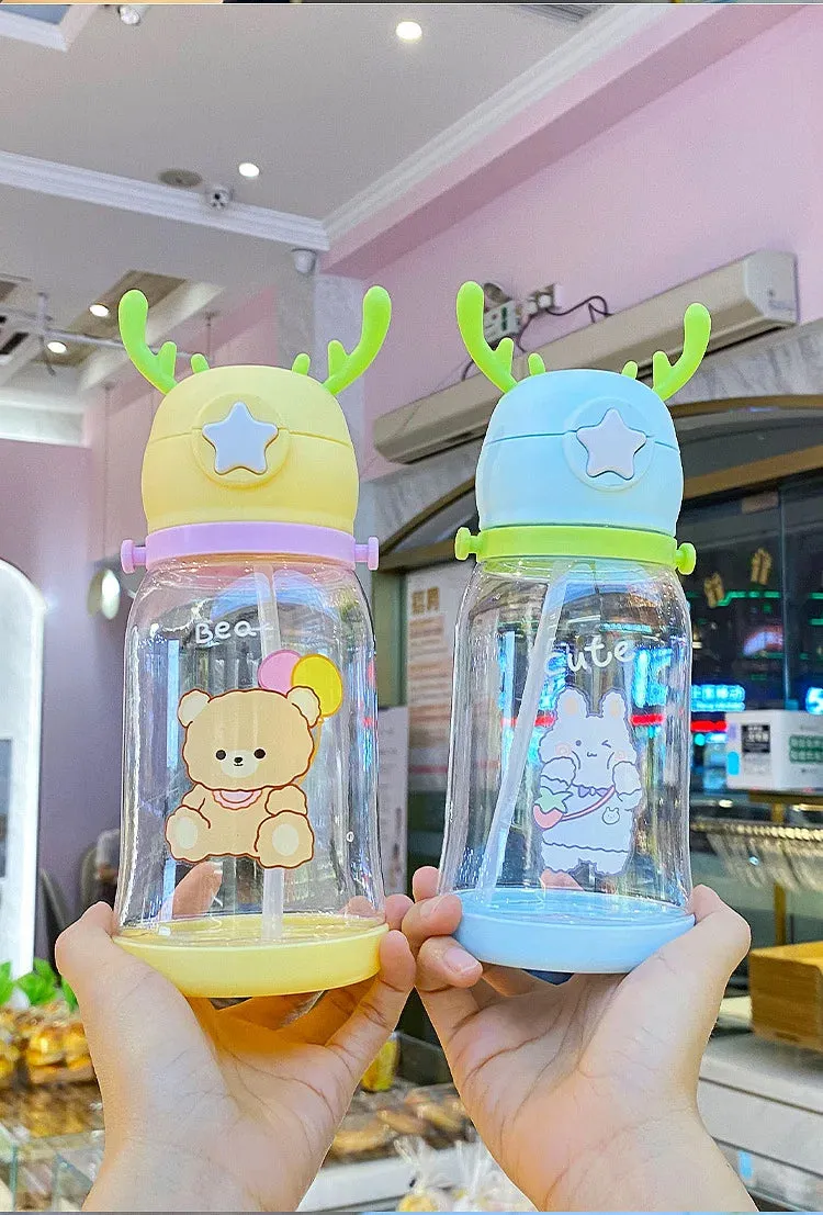 Pastel Antler Star Sippy Cups