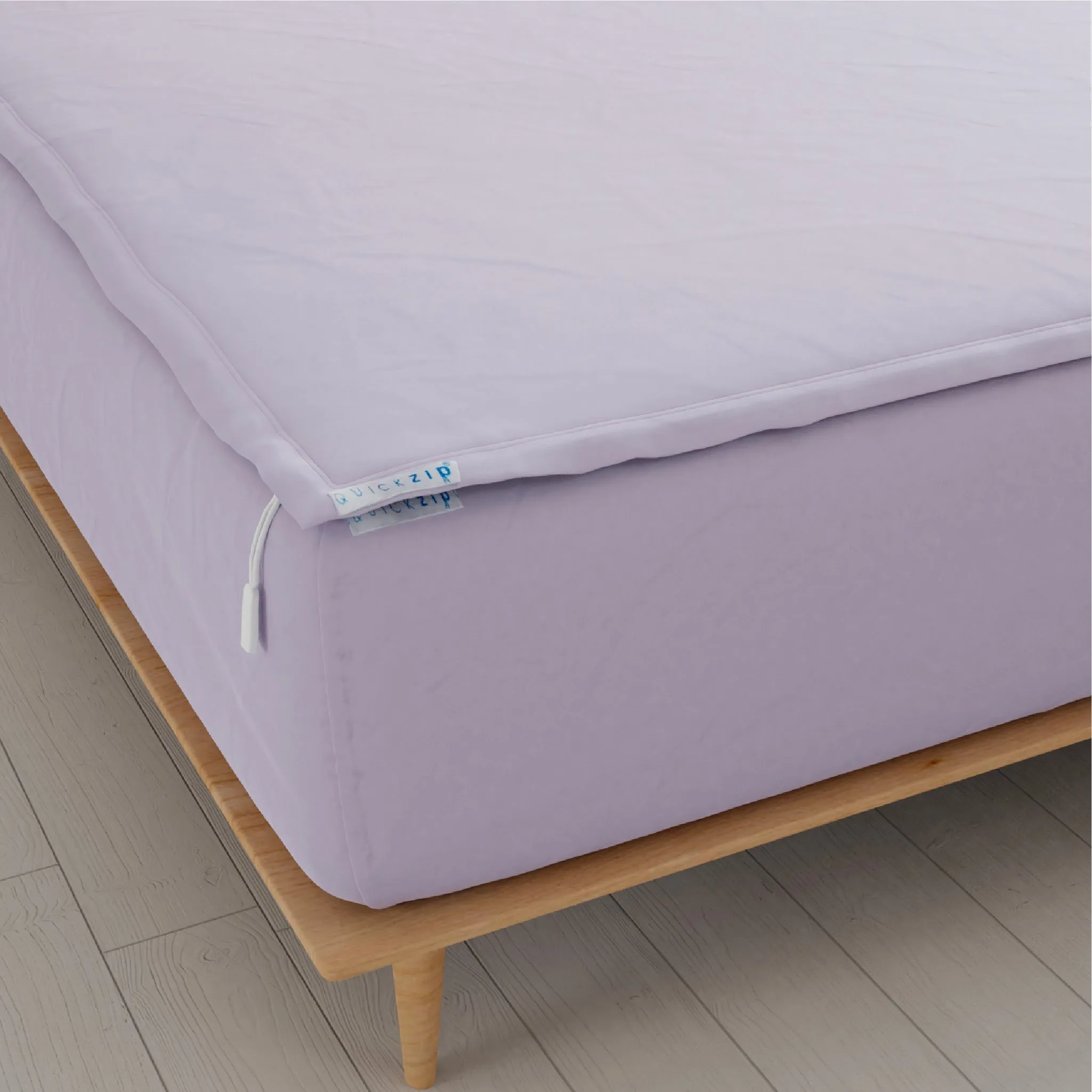 Percale Fitted Sheet (Base   Zip Sheet ) - Cal King