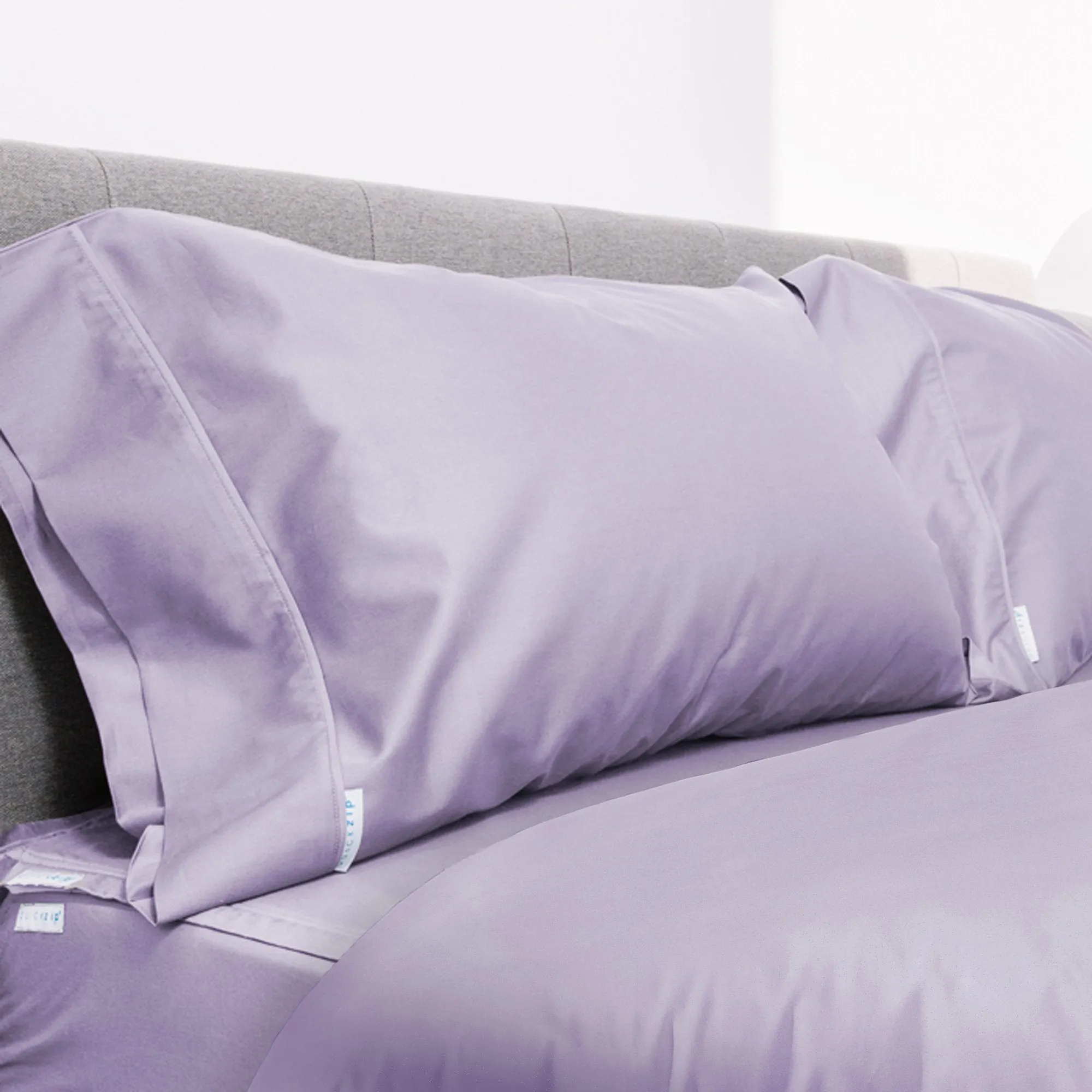 Percale Fitted Sheet (Base   Zip Sheet ) - Cal King