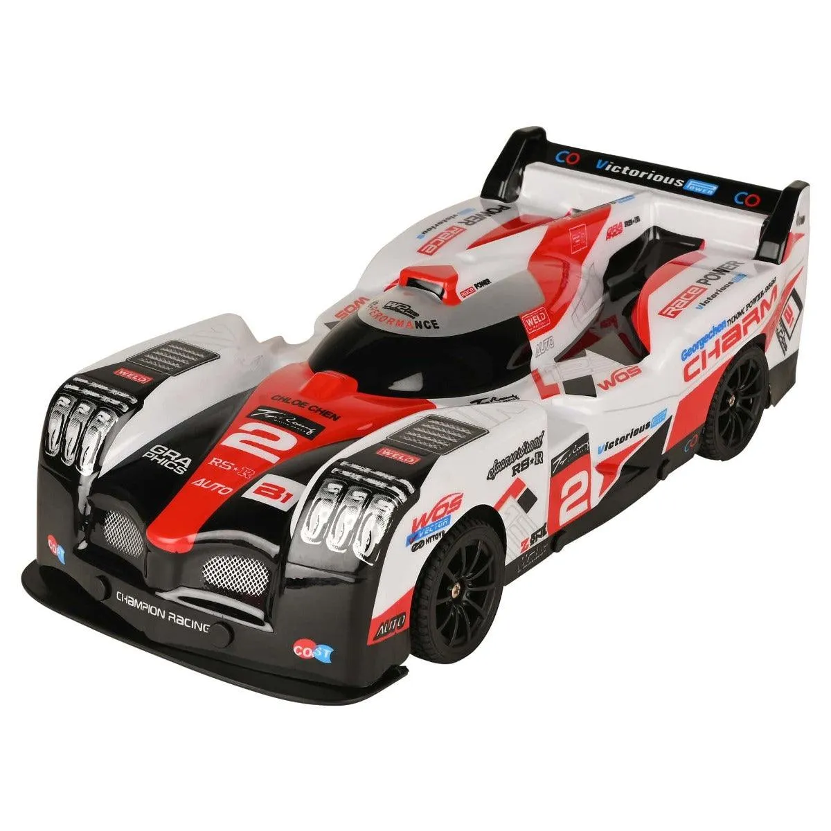 Playzu Auto Racing 1:14 Scale R/C Car - Red for Ages 6 