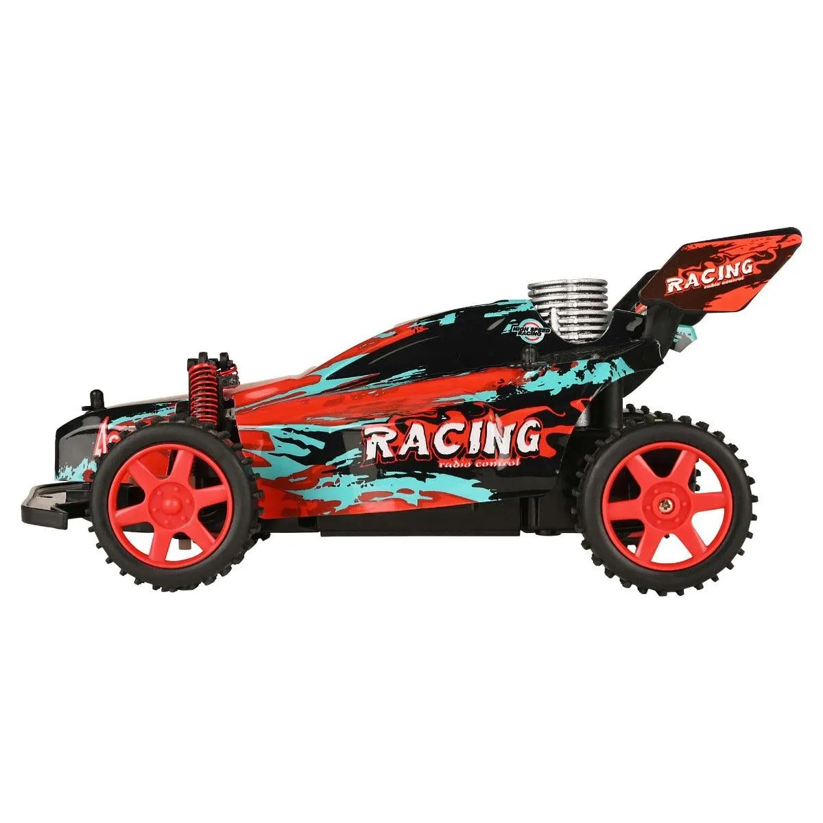 Playzu Buggy Alien 1:18 Scale R/C Car - Red for Ages 6 