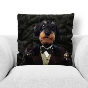 POLKA FACE - CUSTOM PET PORTRAIT THROW PILLOW