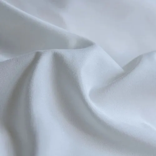 Premium King Size 6 Pieces Duvet Cover Set, Reversible White with Gray Color Plain Style Bedding Set.