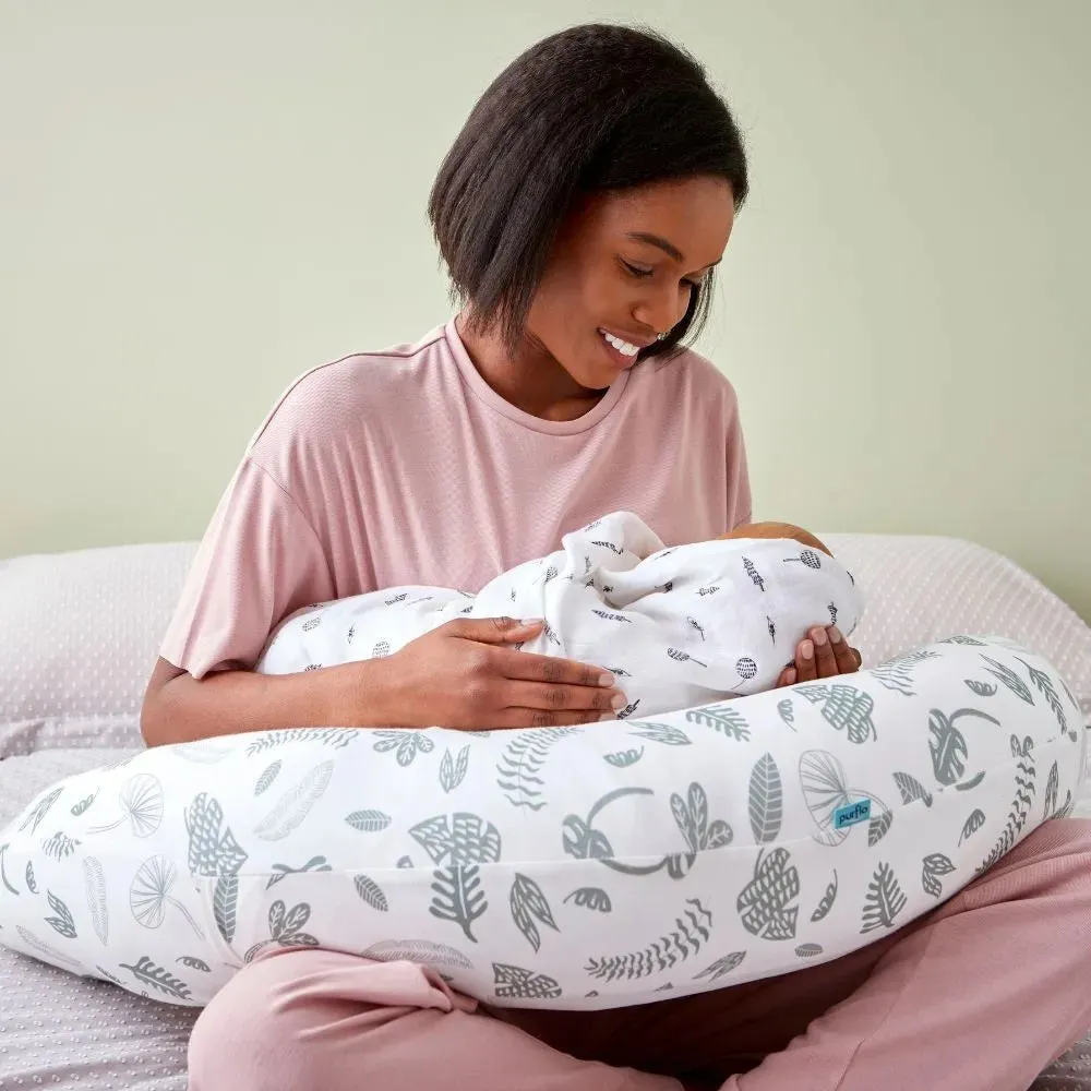 Purflo Breathe Pregnancy Pillow (Jardin)