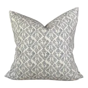 READY TO SHIP Designer Pillows Carolina Irving 'Patmos' in Pillow in Indigo