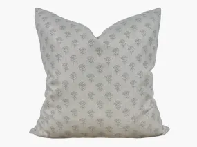 READY TO SHIP Designer "Wheatland" Block Print Pillow Cover