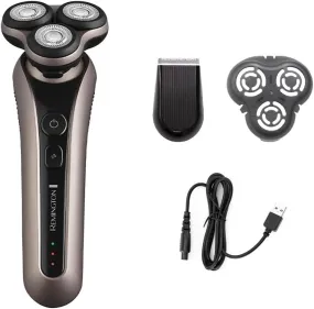 Remington X7 Limitless Men's Electric Shaver XR1770 - Cordless, Wet & Dry, 360° PivotBall, Flexible Heads, Detail Trimmer, Turbo Mode, 60-Min Usage