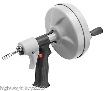 Ridgid 41348 Kwik Spin Manual Hand Held Drain Clog Auger  / Cleaner