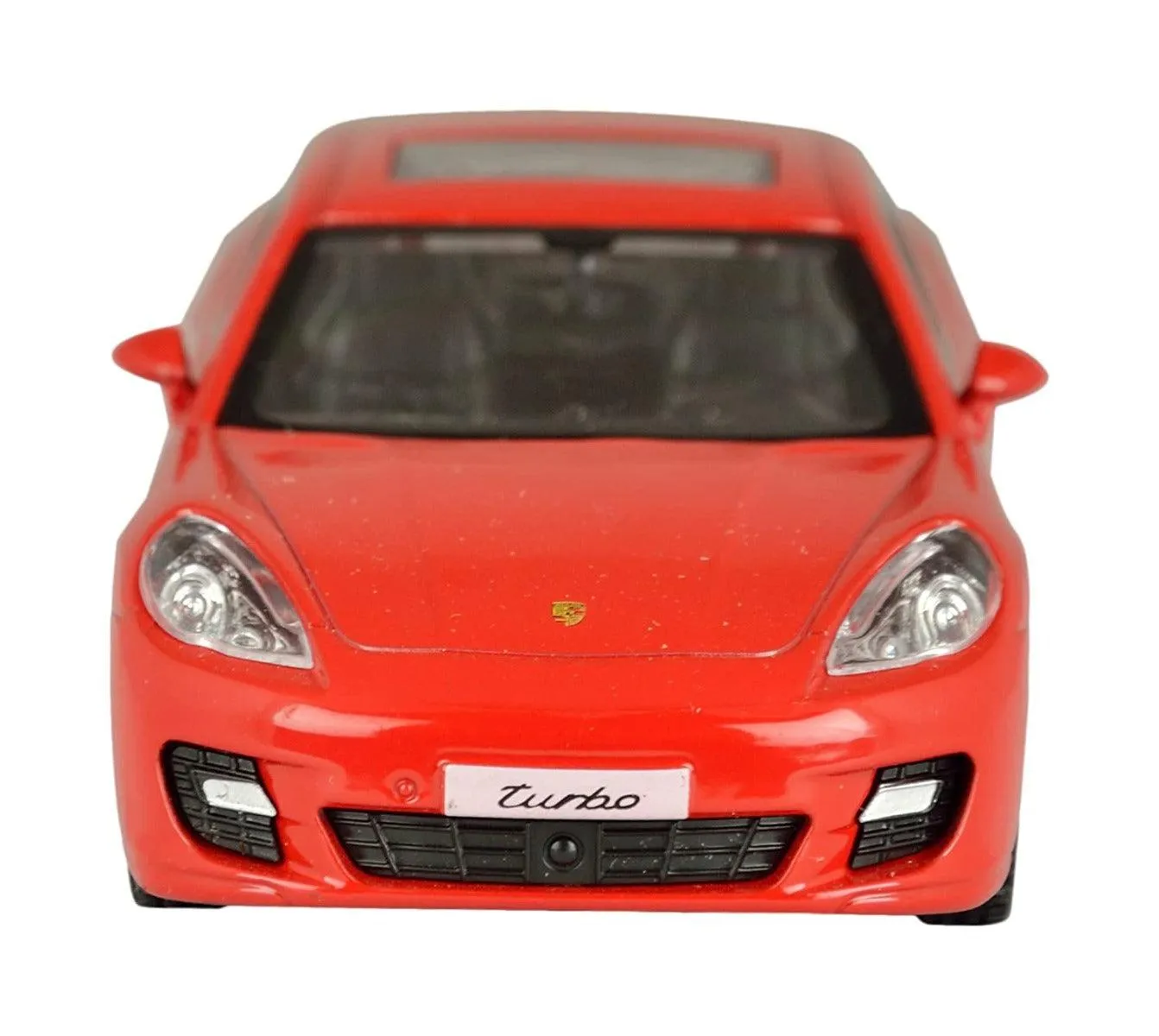 RMZ City Die Cast Porsche Panamera Turbo, Red/Black (5-inch)