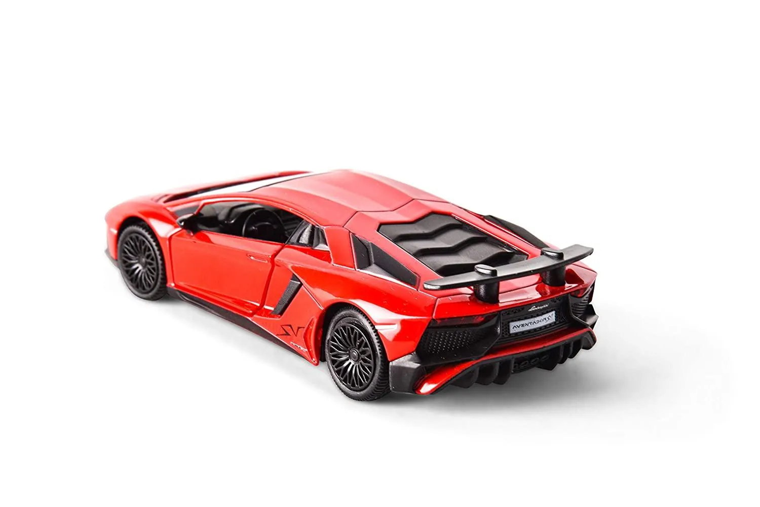 RMZ Die Cast Pull Back Lamborghini Aventador LP 750-4 SV, Red