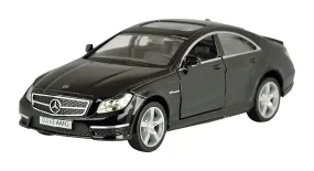 RMZ Die Cast Pull Back Mercedes Benz CLS 63 AMG, Black