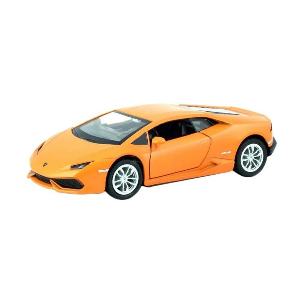 RMZ Diecast Lamborghini Huracan LP610-4, Matte Orange (5 inch)