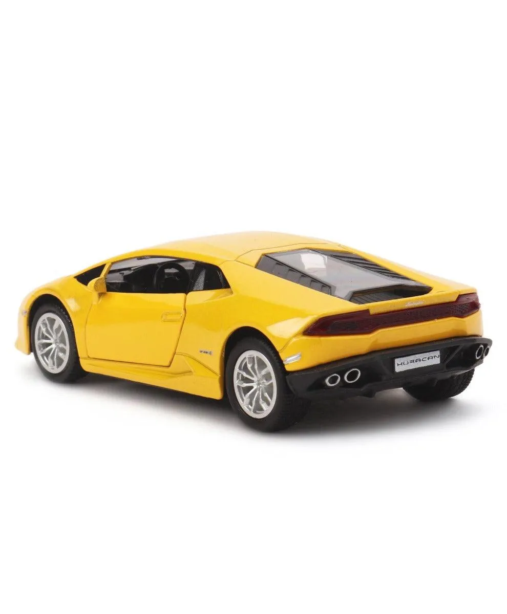 RMZ Lamborghini Huracan LP 610-4 Toy Car - Yellow