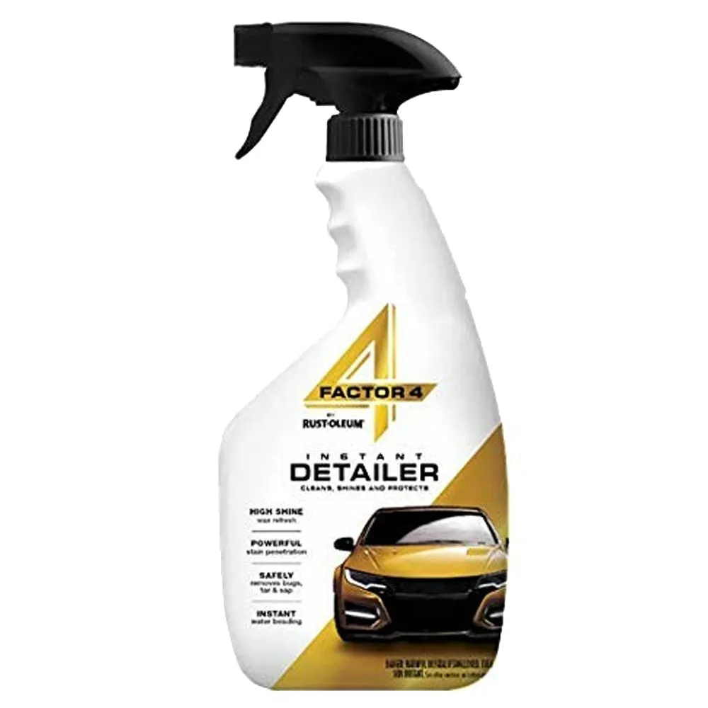 Rust-Oleum 340450 Factor 4 Instant Spray Car Detailer