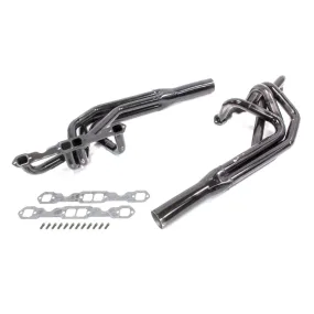 Schoenfeld Headers Sprint Headers 1-5/8 to 1-3/4" Primary 3" Collector Steel - Black Paint