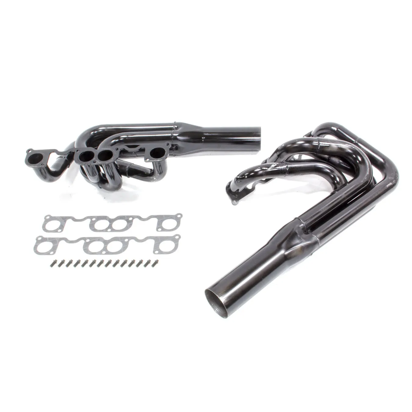 Schoenfeld Sprint Car Headers - Forward Design - 1-7/8" X 2" Diameter Tubing - 3-1/2" x 13" Collectors - SB Chevy All Pro Heads